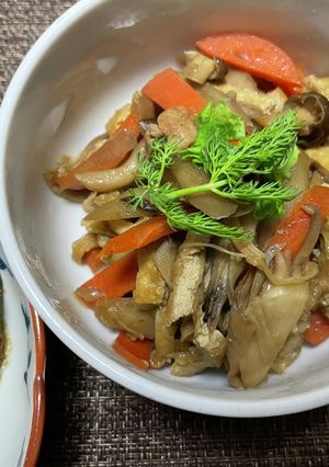 いろいろ野菜のきんぴら-レシピのメイン写真