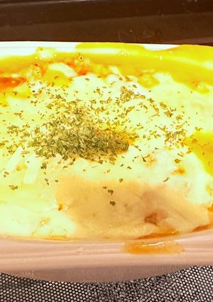 簡単・オムライスの残りご飯からのドリア-レシピのメイン写真