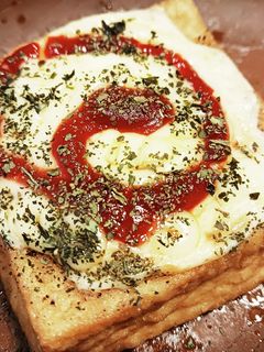 レンジで厚揚げ・ピザ-レシピのメイン写真