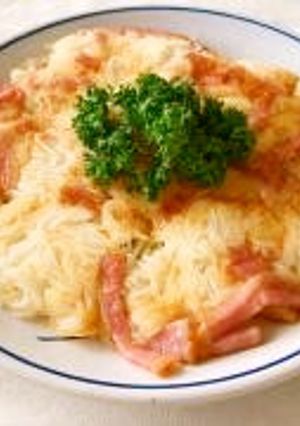 ポテトとそうめんのチーズガレット-レシピのメイン写真