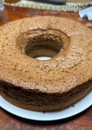 チョコシフォンケーキ-レシピのメイン写真