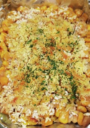 うちの味☆コーンとチーズのパン粉焼き☆-レシピのメイン写真