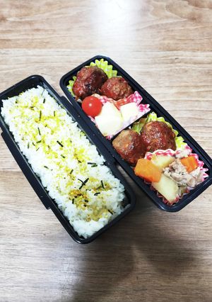 早起き苦手母さんの中学男子弁当　覚書24-レシピのメイン写真