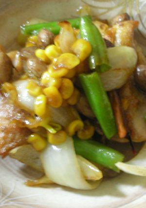 15分で作る鶏肉と玉ねぎとお豆の塩煮込み-レシピのメイン写真