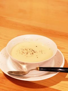 すが入った古い カブのポタージュ。-レシピのメイン写真