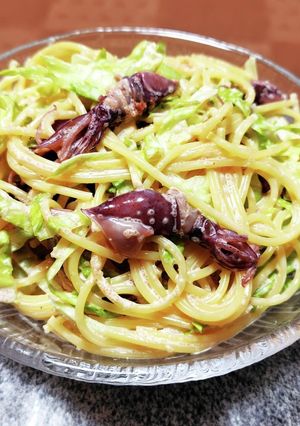ホタルイカ入り明太サラダパスタ-レシピのメイン写真