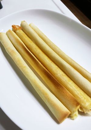 春巻きの皮でチーズおつまみ！-レシピのメイン写真