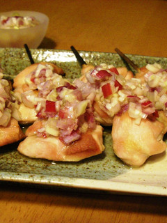 ねぎ塩山椒のっけ焼きとり♪-レシピのメイン写真