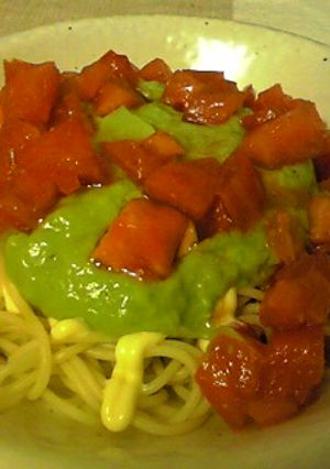 ☆アボカドクリームとトマトのパスタ☆-レシピのメイン写真