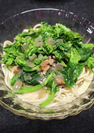 菜の花パスタ-レシピのメイン写真