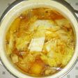 超シンプル白菜と鶏肉のこくうま醤油鍋