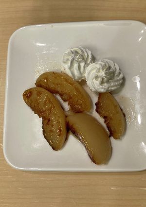 焼き桃-レシピのメイン写真