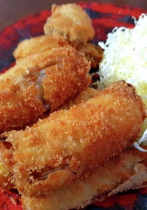 大人の長ネギ巻き牡蠣フライ-レシピのメイン写真