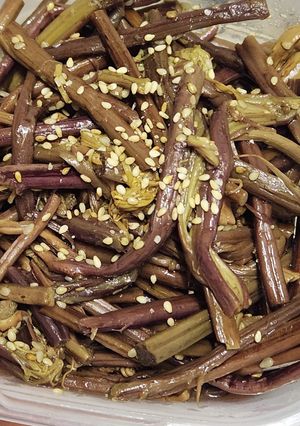 わらびナムルを2倍美味しく食べる方法-レシピのメイン写真