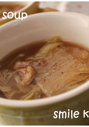 ✿トロトロ白菜と豚肉のスープ✿【圧力鍋】-レシピのメイン写真