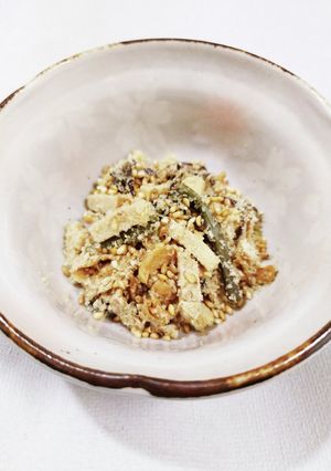 うちの味☆ゴマまみれ☆高野豆腐と油揚げ☆-レシピのメイン写真