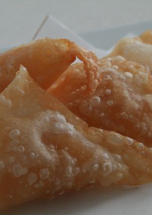 ワンタンの皮で簡単おやつ！アップルパイ-レシピのメイン写真