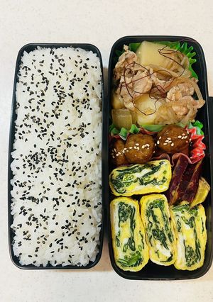 中学生弁当2024.2.21-レシピのメイン写真