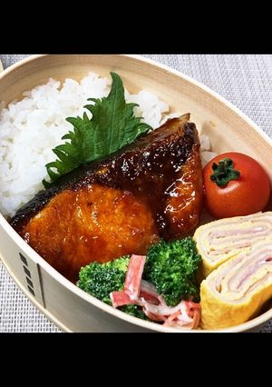 ぶりのケチャップ炒め弁当-レシピのメイン写真