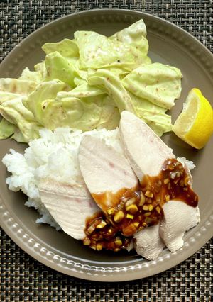 鶏ハムのオイスターカオマンガイ-レシピのメイン写真
