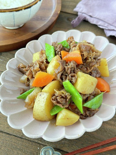 調味料1つ!春野菜の肉じゃが-レシピのメイン写真