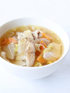 身体が温まる【豚野菜の塩麹スープ】-レシピのメイン写真