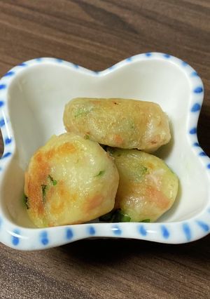【離乳食後期】じゃがいもとツナのおやき-レシピのメイン写真