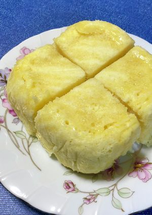 レンジでズボラ厚焼きホットケーキ-レシピのメイン写真