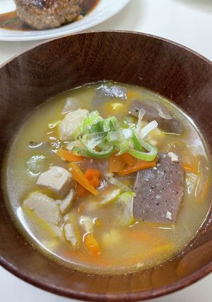 【簡単】根菜たっぷりけんちん汁-レシピのメイン写真