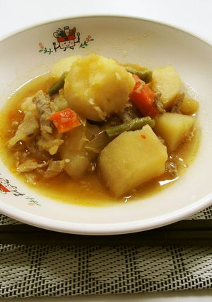 【学校給食】韓国風肉じゃが-レシピのメイン写真