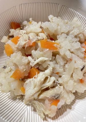離乳食9ヶ月〜　✴︎サバ炊き込みご飯✴︎-レシピのメイン写真