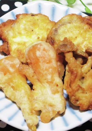 まるごと人参の米粉天ぷら-レシピのメイン写真