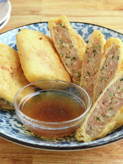 ボリューム満点!油揚げ餃子-レシピのメイン写真