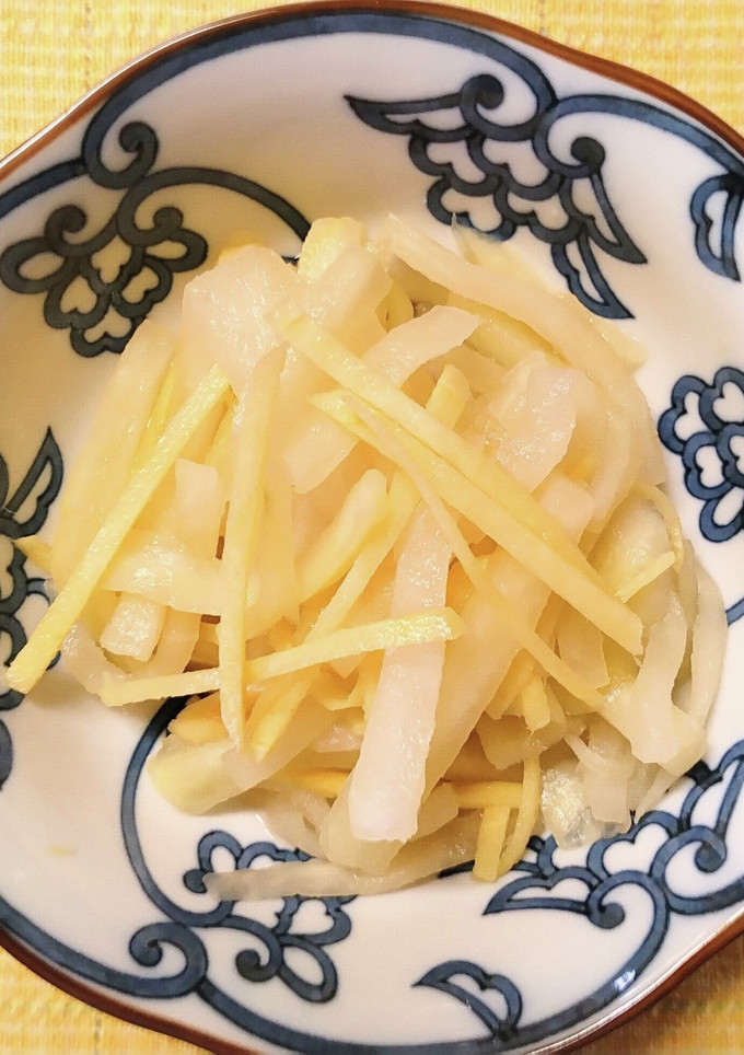 白だしで簡単❁生姜と 大根の 酢の物-レシピのメイン写真