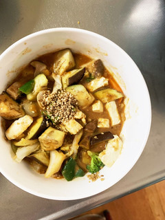 肉無豆腐簡単きな粉洋風オイごま味野菜炒め-レシピのメイン写真