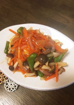 給食の「魚の野菜あんかけ」♡野菜レンチン-レシピのメイン写真