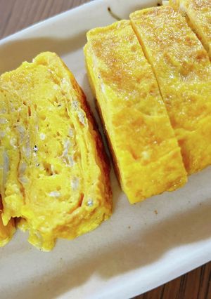しらす入り玉子焼き-レシピのメイン写真