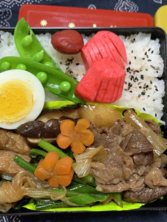 2/23 ヨッチャン☆すき焼き弁当 -レシピのメイン写真