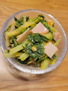やみつき水菜-レシピのメイン写真