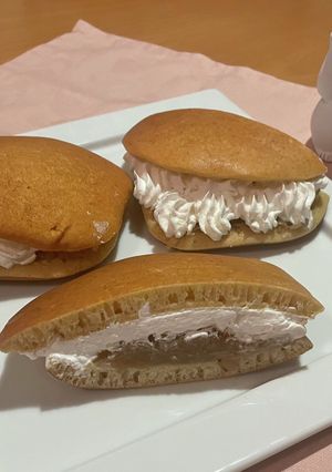生クリーム白あんどら焼き♡-レシピのメイン写真
