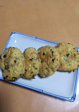 簡単、ちりめんじゃこと粉チーズがんも。-レシピのメイン写真