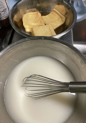 油揚げの油抜き-レシピのメイン写真