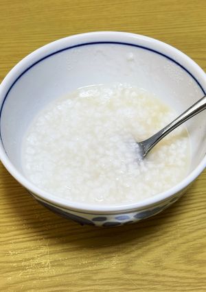 しんどい時の白粥-レシピのメイン写真