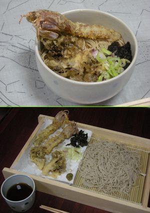 海老天蕎麦のシャコバージョン-レシピのメイン写真