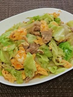 豚こまとキャベツの旨塩炒め-レシピのメイン写真
