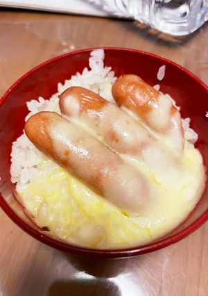 ウインナーチーズごはん-レシピのメイン写真