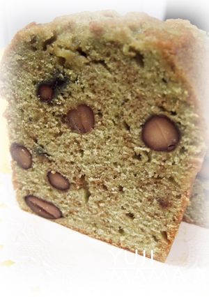 美味！ふんわり★黒豆＆抹茶パウンドケーキ-レシピのメイン写真