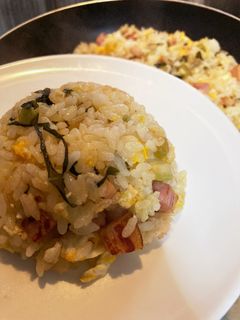 野沢菜チャーハン-レシピのメイン写真