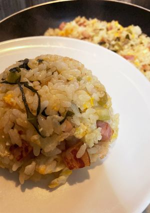 野沢菜チャーハン-レシピのメイン写真