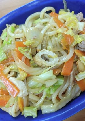 焼きうどん-レシピのメイン写真
